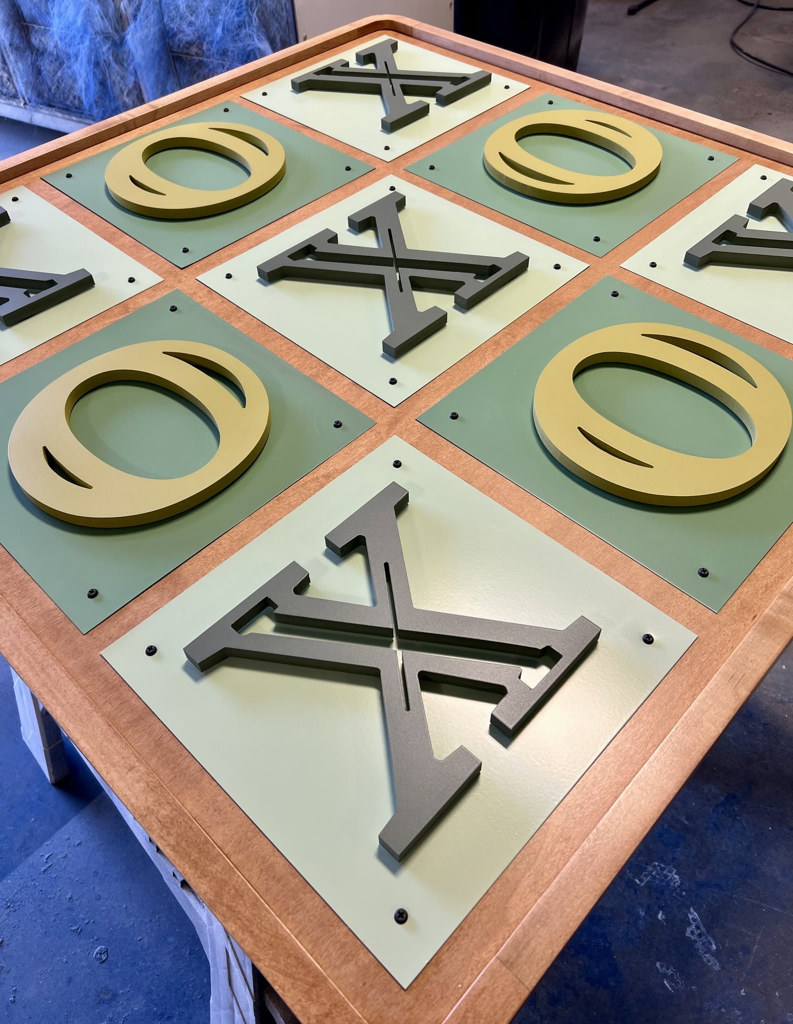 Dimensional branding letter samples